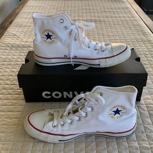 White High Top Converse